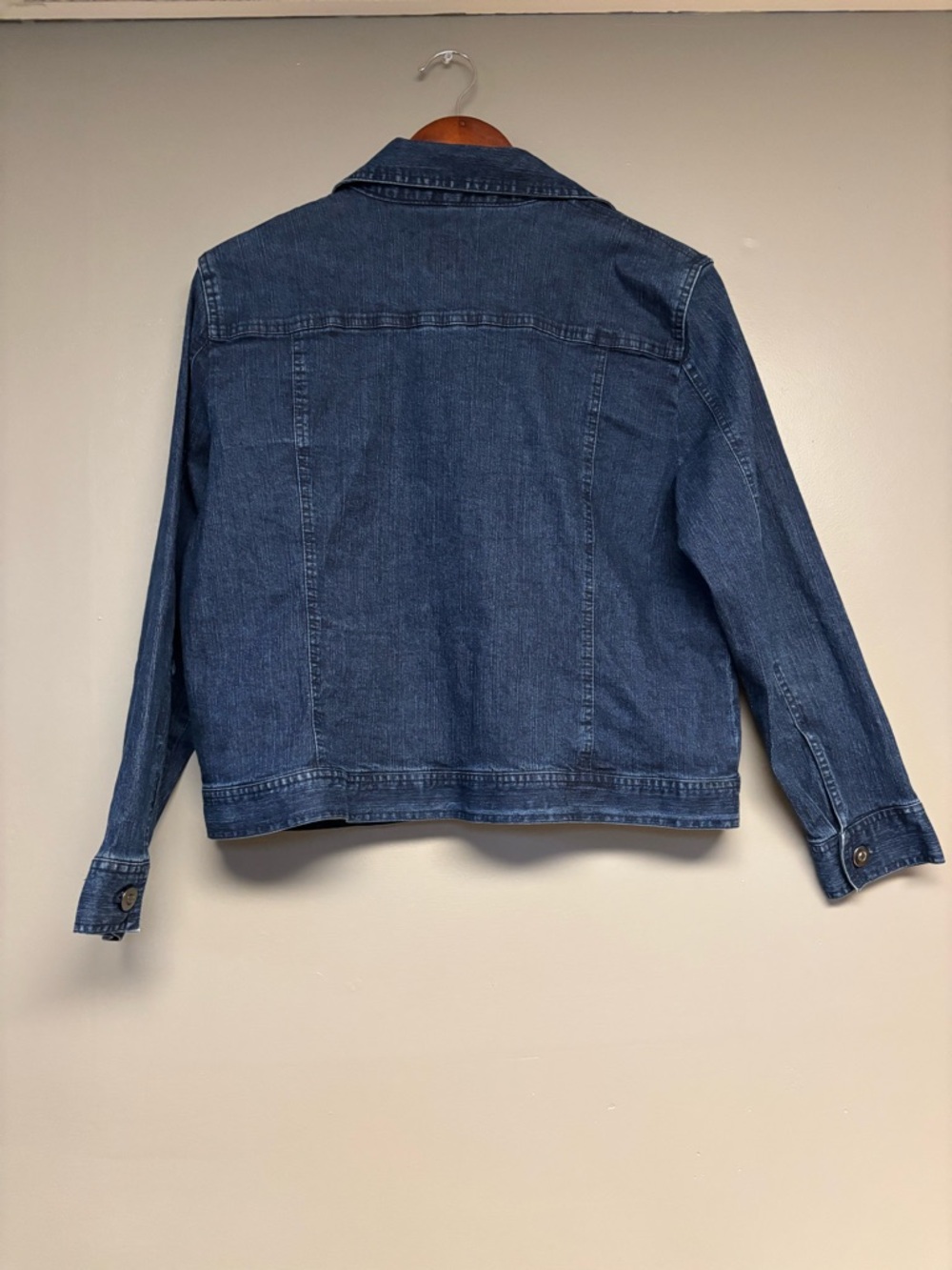 Ruby Rd. Classic Indigo Denim Jacket - Picture 3 of 7